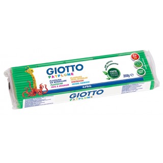 PLASTICINA GIOTTO PATPLUME VERDE CLARO 350 G